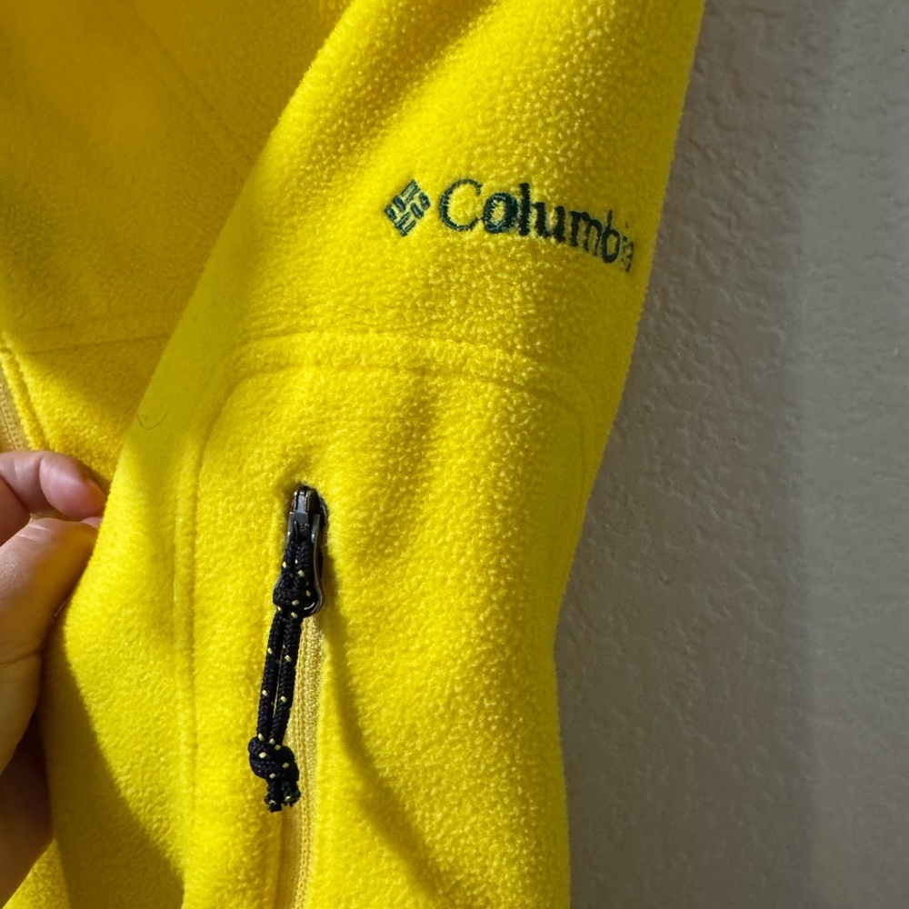 Columbia Oregon Ducks Fleece Zip Up Jacket - Picture 4 of 7